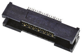 Gniazdo PCB 38 -pinowe 2 -rzędowe raster: 0.64mm typu płytka – płytka Proste SMD