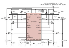 2-Phase, Dual Output Synchronous Boost Controller