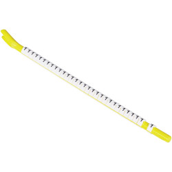 TE Connectivity 341158-000 STD02W-2 Cable Marker 2 Imprint 1-1.80 Mm