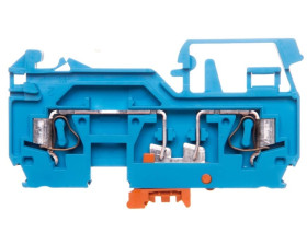 Złączka rozłączalna 2-przewodowa 2,5mm2 nóż rozłączający pomarańczowy 280-876 /100szt./