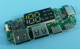 MODUŁ POWER BANK 2xUSB 5V/21A