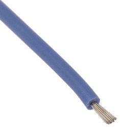 Przewód montażowy 0.75 mm² Niebieski Lapp Silikon 18 AWG 300 V dł. 100m 19/0,25 mm +180°C