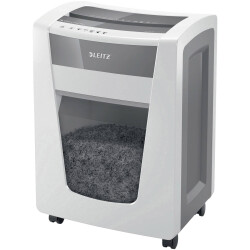 Leitz 80040000 IQ Office Pro P5+ Micro Cut Shredder 7 Sheet 30L Bin White