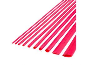 Rurka termokurczliwa 2,5 mm-1 m czerwona Cabletech