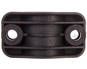 Uchwyt kabla siłowego 35-54mm czarny KO54 37.54