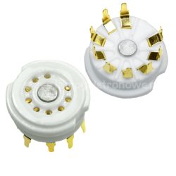 Podstawka lampowa noval do druku - Gold