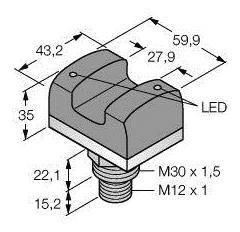 Przycisk dotykowy Turck VTBP6LQ 3067508 1 szt.