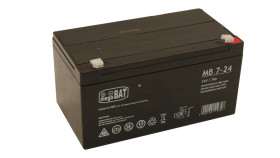 Mb 7-24 Akumulator 7Ah 24V Agm Do Zabawek, Do Cctv (185/95/100Mm)