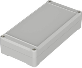 ABS enclosure, (L x W x H) 160 x 80 x 37 mm, light gray (RAL 7035), IP65, 63229200