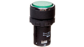 Przycisk Sterowniczy Monoblok, Kryty, Niestabilny, 2No, Zielony T0-Mb101dy