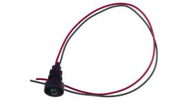 Lampka Sygnalizacyjna 10Mm Zielona 12-24V Ac/Dc Klp 10G/24V 84410005