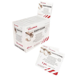 CellPack 434133 EASY-CLEAN Wipes 40pcs Powerful Cleaning Formula