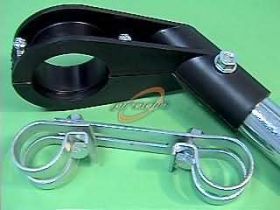 UCHWYT ZEZ OKRĄGŁY+OBEJMA FI40