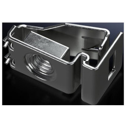 Rittal 4165500 VX Cage Nut 20 pcs Steel Durable Industrial Use