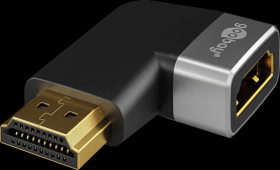 72012 8K HDMI angle adapter HDMI socket &gt; HDMI plug 270° horizontal