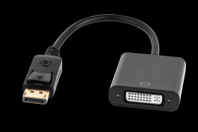 Złącze wtyk Displayport - gniazdo DVI CB-31504