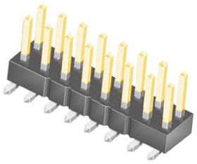 Złącze szpilkowe 16-pinowe raster: 2.54mm 2-rzędowe Samtec Montaż powierzchniowy 7.0A 475.0 V.