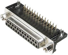 Listwa żeńska D-Sub 90 ° Ilość styków: 25 lutowane ASSMANN WSW 1 szt.