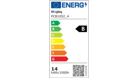 Oprawa Nastropowa Led Vip 25W 3710Lm 4000K Opal Px4070136 Szary Bez Zaślepek...