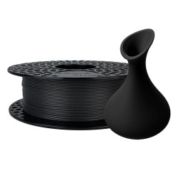 PLA Matte HS filament Black 1.75mm 1kg - Azurefilm