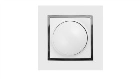 Magic Ściemniacz Obrotowy 60-400W 230V Biały/Chrom So-M