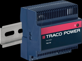 TBLC 90-112 AC/DC power supply, 90 W, 85-264 VAC, 12 VDC/7.5 A, DIN rail