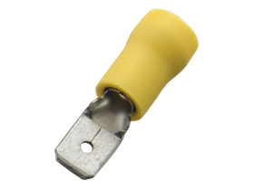 Wsuwka izolowana 4,0-6/0,8x6,3x0,8 PVC niebieska 100szt. 260426 HAUPA