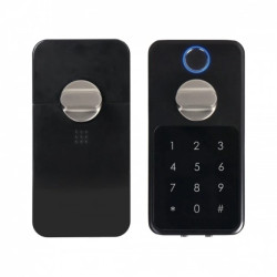 Nakładka szyfrowa na zamek, szyfrator, czytnik linii papilarnych, IP44, krótka OR-ZS-854