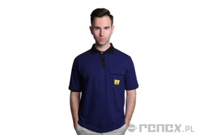 KOSZULKA POLO ESD PIKA GRANATOWY ROZMIAR M