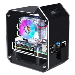 Zestaw Mini Tower NAS do Raspberry Pi 4B - Waveshare 23117