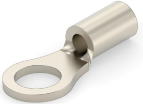 Uninsulated ring cable lug, 0.12-0.4 mm², AWG 26 to 22, 2.36 mm, M2, metal, 2-31425-3
