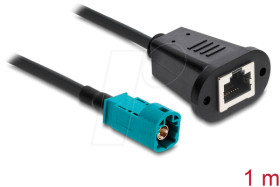 90699 HF cable, HSD Z plug to RJ45 socket