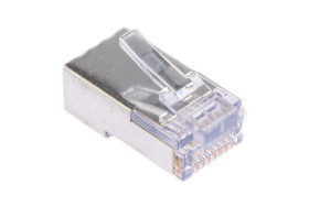 Złącze RJ45 Męski Złącze RJ45 Montaż na kablu Cat5e Cinch, proste, 8P8C-żyłowe