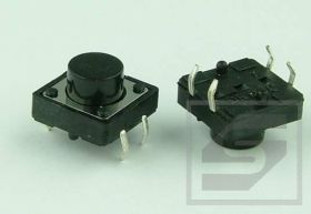 Tact Switch TS-12A H7.5 12x12mm h=7.5mm KFC-A12-H7.5 KFC Pbf