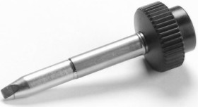 Soldering tip, chisel shaped, (W) 3.2 mm, 0612EDLF/SB