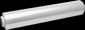 Folia stretch transparent 1,0-1,3 kg 50cm STALCO S-47680