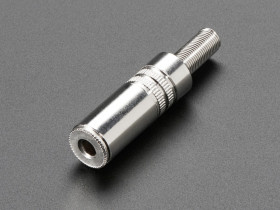 3.5mm (1/8") Stereo DIY "Free-Hanging" In-Line Jack