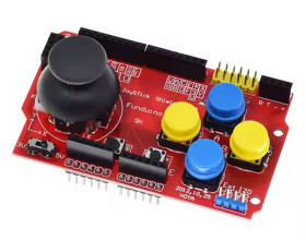 MODUŁ JOYSTICK PLUS 6 PRZYCISKÓW DO ARDUINO UNO JOYSTICK SHIELD V1.A (ARD-KEY6)