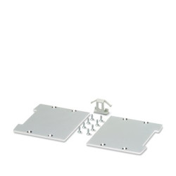 Pokrywa boczna Elementy boczne (lewy i prawy) do osłony profilu Phoenix Contact Obudowy z profili wytłaczanych UM-ALU