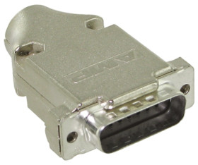 Złącze D-Sub 15-pinowe Prosty Montaż na kablu Złoto