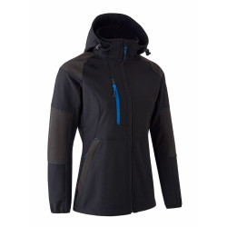 Kurtka typu softshell, 5ANT010, rodzaj Damski, XL, Czarny