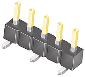 Złącze szpilkowe 5-pinowe raster: 2.54mm -rzędowe Samtec Montaż powierzchniowy 7.0A 475.0 V.