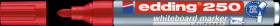 4-250002 Whiteboard marker/red/1.5 - 3.0 mm