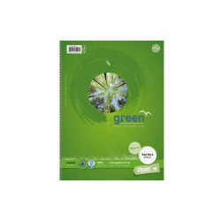 Ursus 608570020 Classic Notepad Green A4 Squared 80 sheets