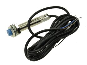 Czujnik; pojemnościowy; CM12-3004PB; PNP; NC; 4mm; 6÷36V; DC; 300mA; cylindryczny metalowy; fi 12mm; 58mm; wysunięty; z przewode