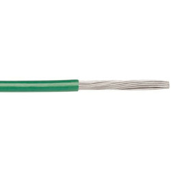 Przewód montażowy 4 mm² Zielony RS PRO PVC 12 AWG 1 kV dł. 100m 56/0,3 mm +105°C CSA C22.2 typ TEW, UK BS 6231, UL 1015