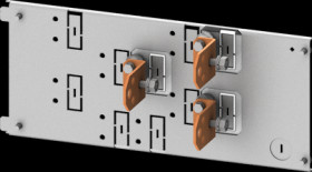 Cable connection, sheet steel, (W x H x D) 97 x 200 x 400 mm, 8PQ6000-8BA16