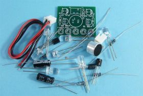 WSKAŹNIK LED STEROWANY DŹWIĘKIEM DIY EDU