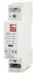 Stycznik modułowy 25-02 25A 2NC 230V 1P 1-FAZ IS25-1-02