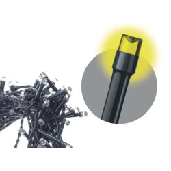 Lampki choinkowe XMAS ZYK 12W 200LED 10m IP20 ciepły biały D4GW03